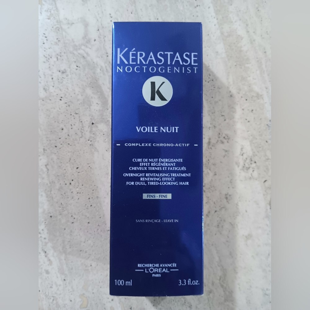 Kerastase Noctogenist Voile Nuit Overnght Revitalising Treatment Fine Hair 3.3oz